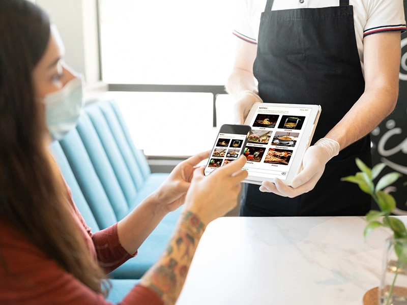 Contactless dine-in
