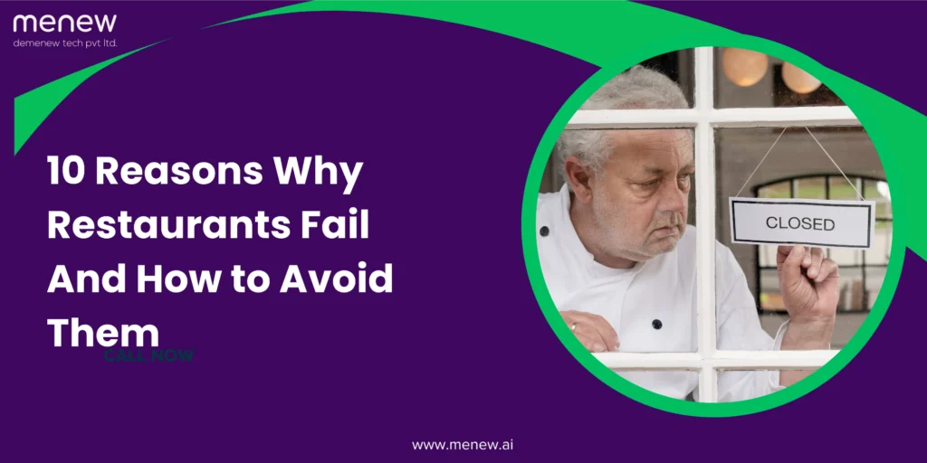 reasons why restaurants fail